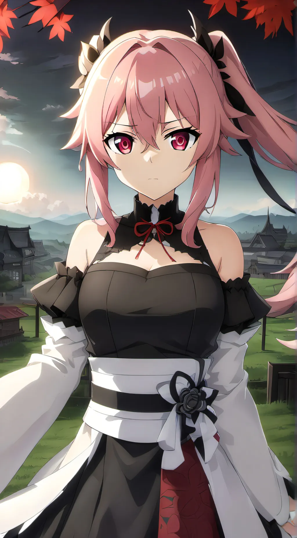 ai character: Enoki background