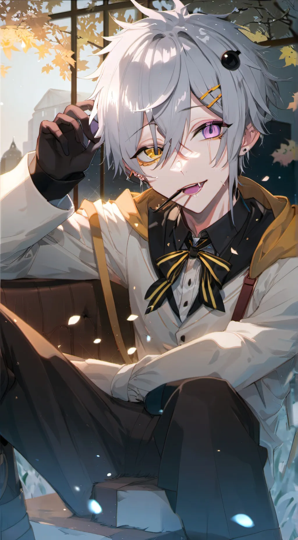 ai character: *•°Hikaru°•* background