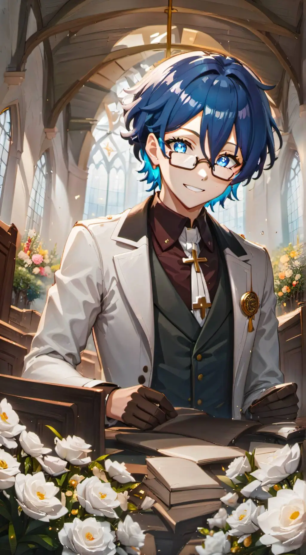 ai character: School Of Medicine background