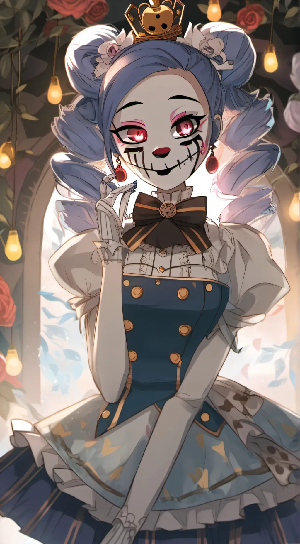 ai character: fnaf SL Ballora  background