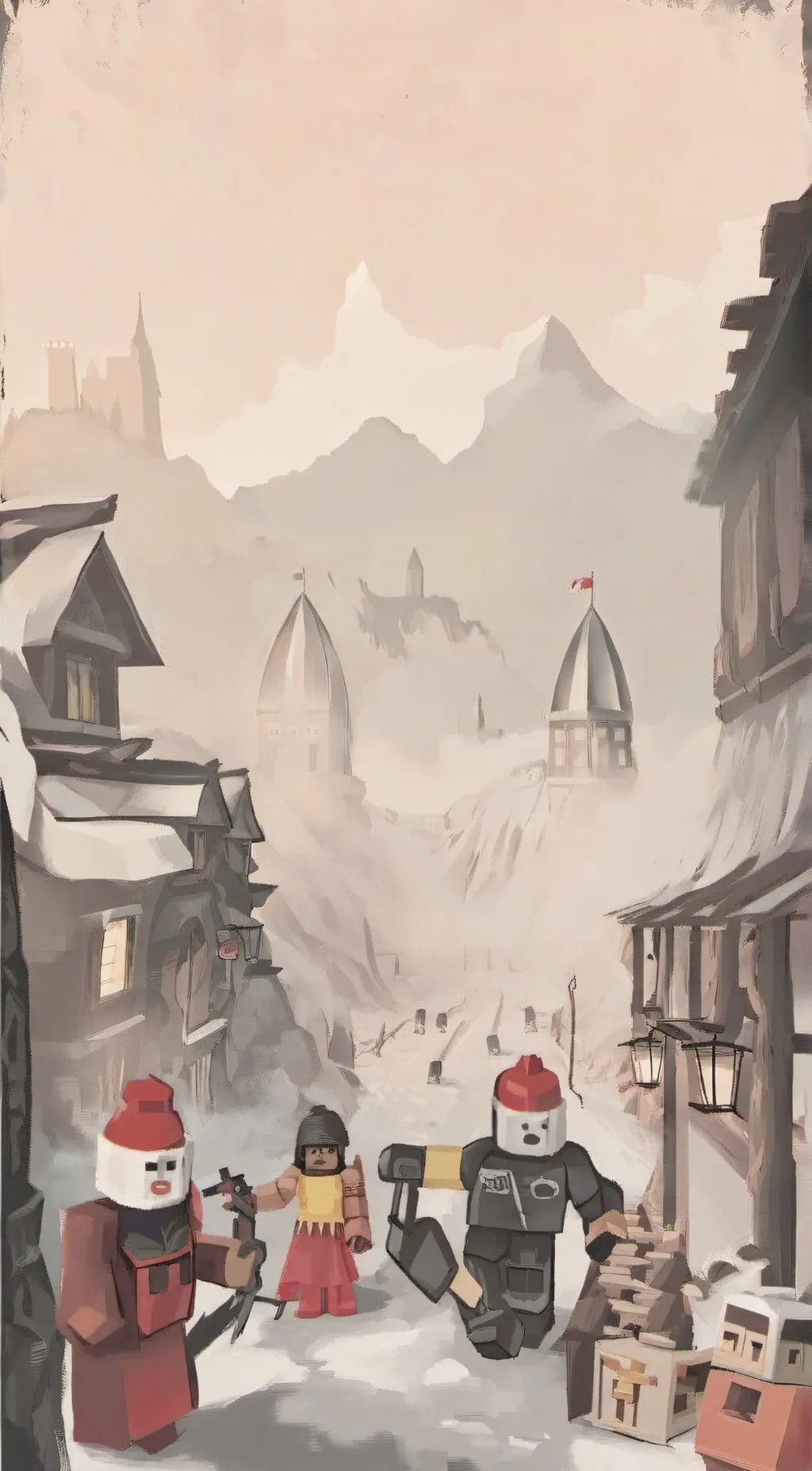 ai character: need more heat background