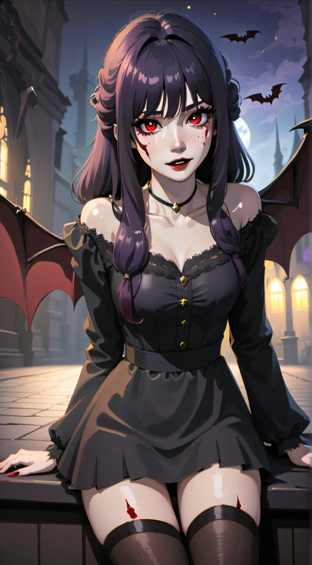 ai character: Victoria  background