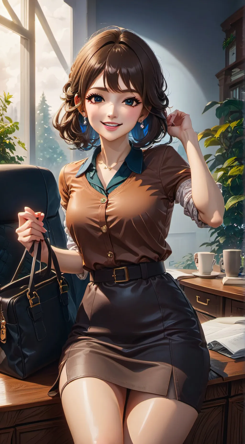 ai character: Chamcey Zua background