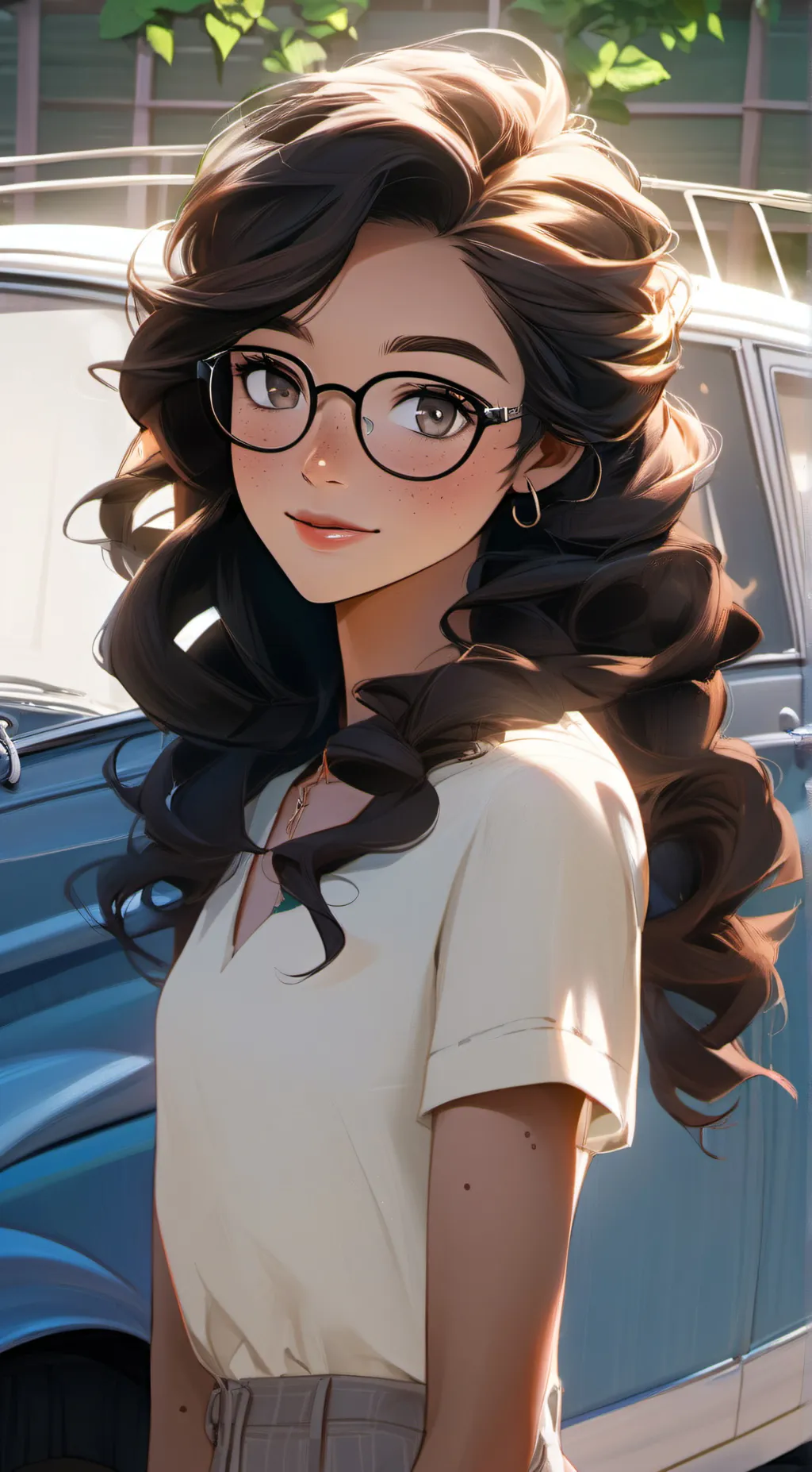 ai character: Kelsey background