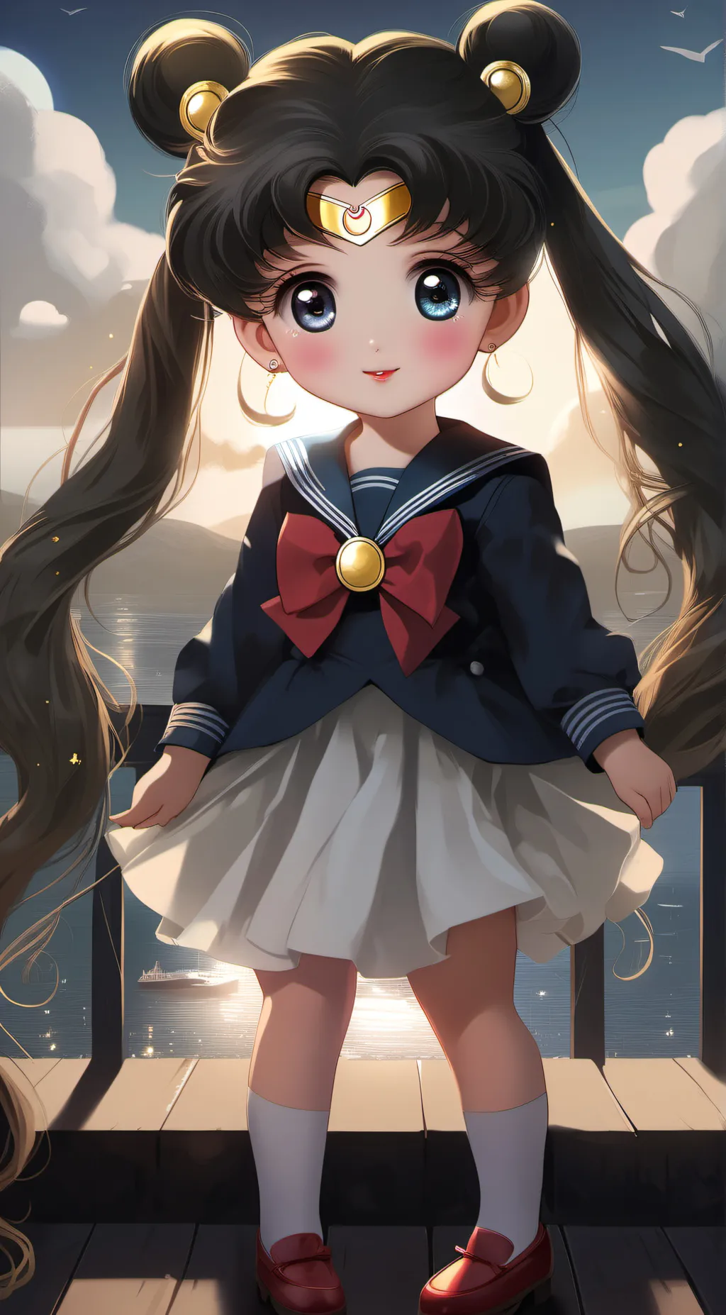 ai character: Lily background
