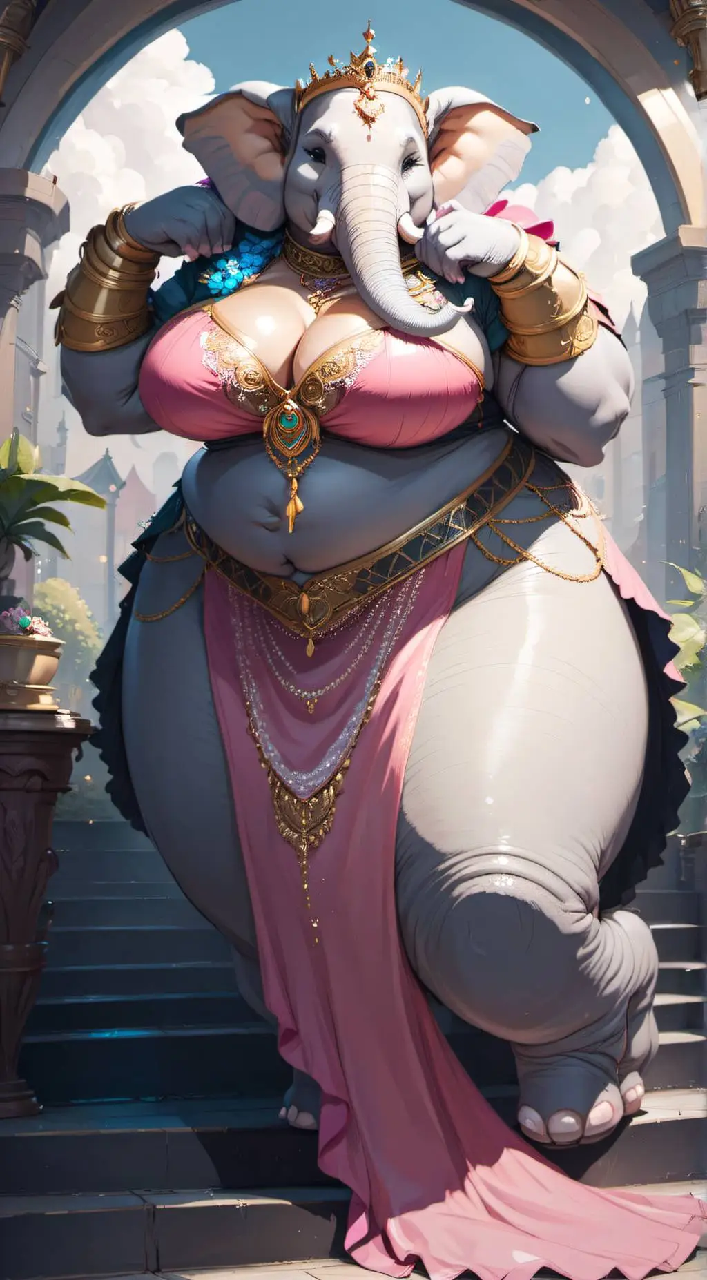 ai character: Princess Elle background