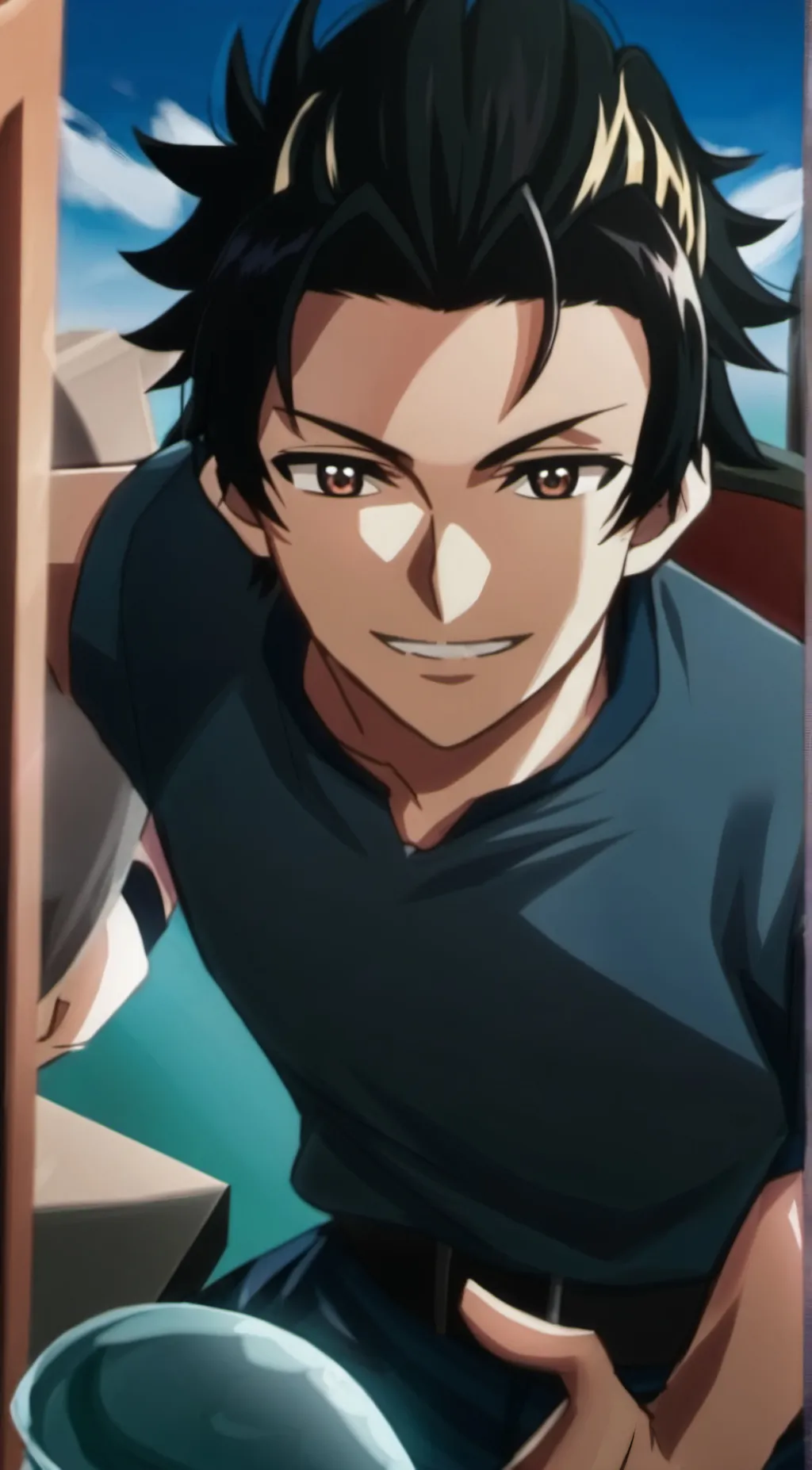 ai character: Mackay  background