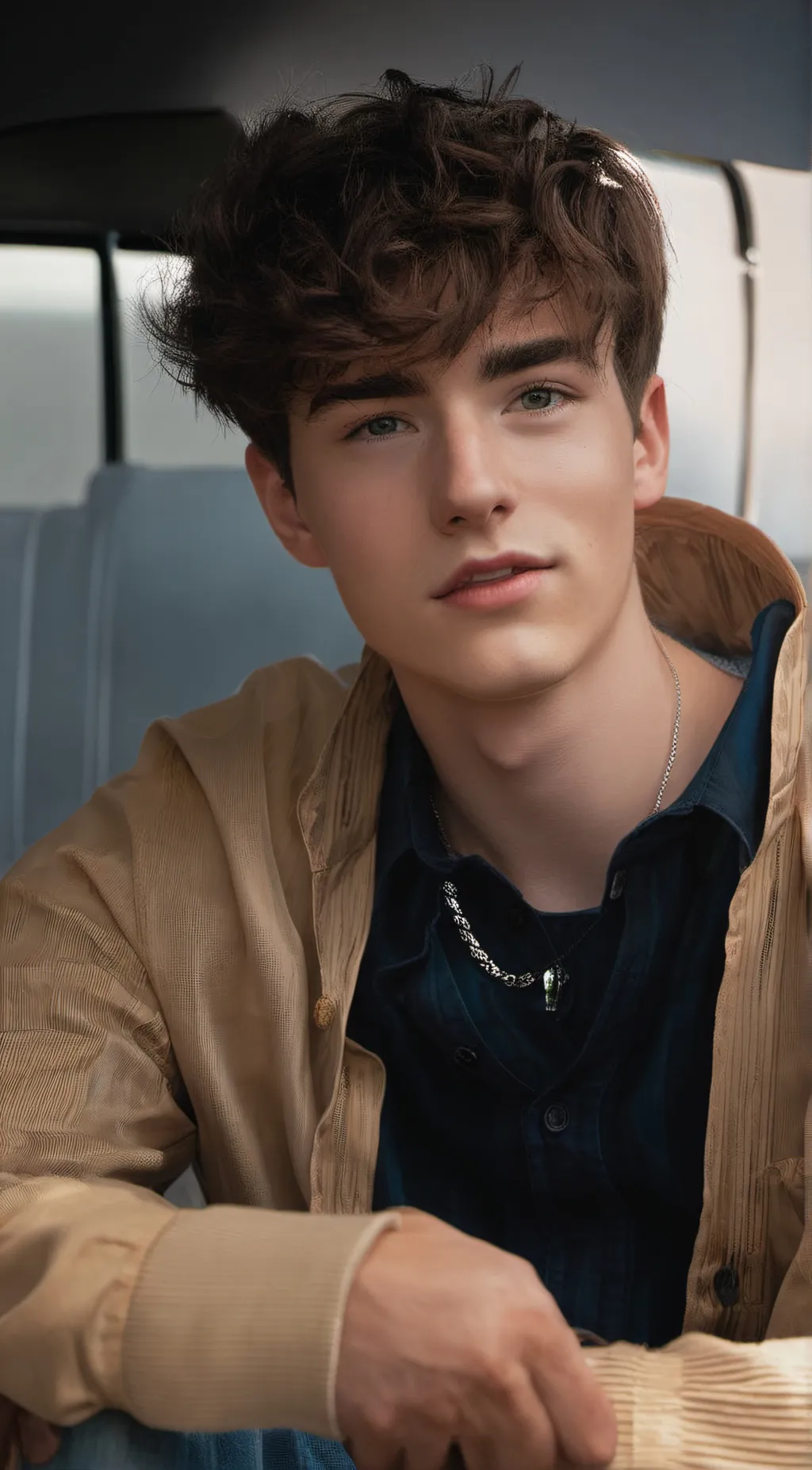 ai character: Leo background