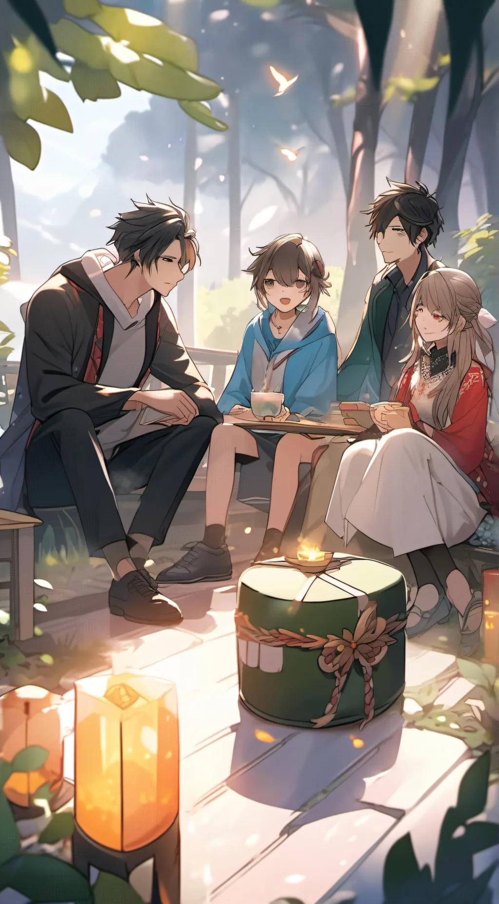 Talkie AI - Chat with Elizabeth and evan