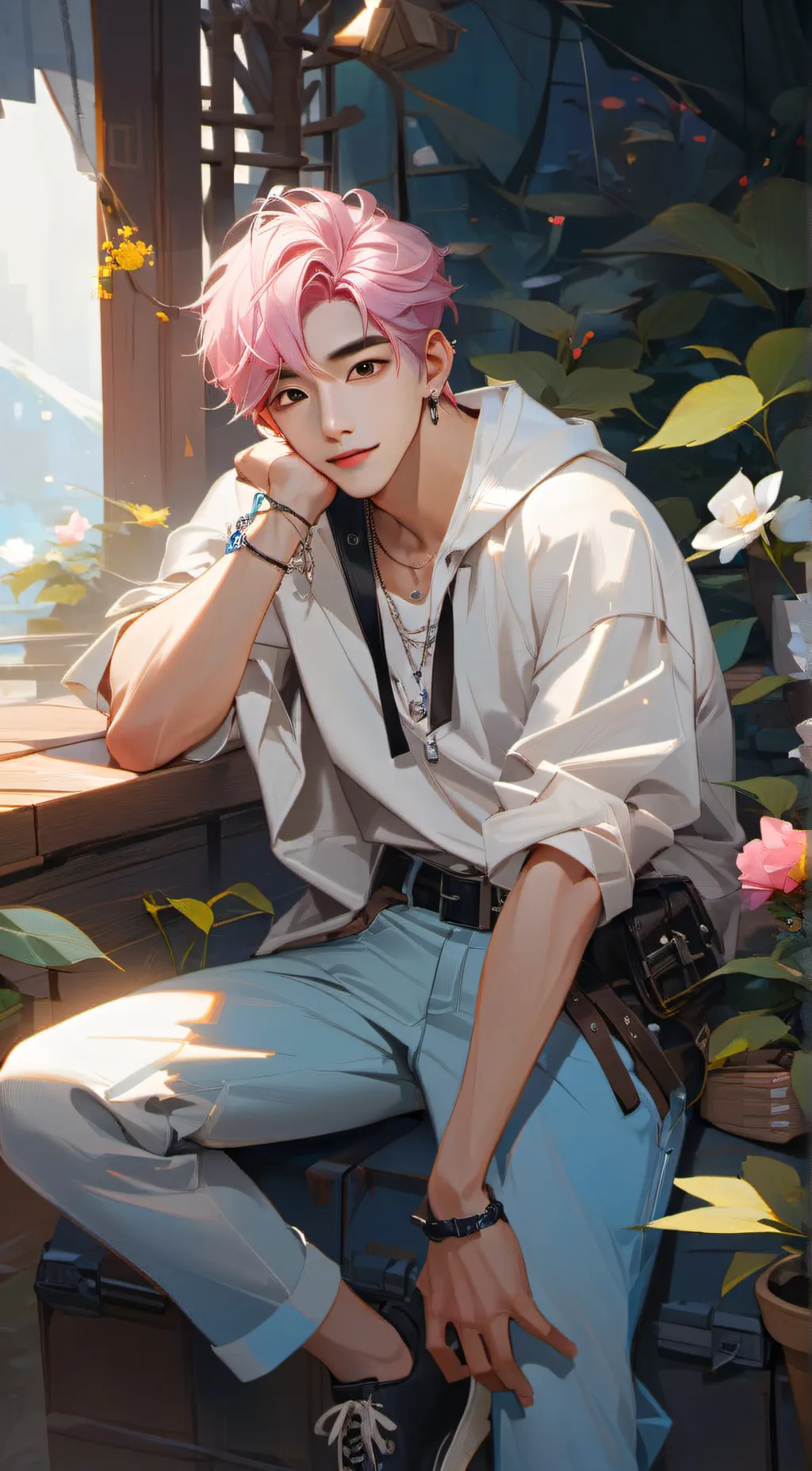 ai character: Ha Jun background