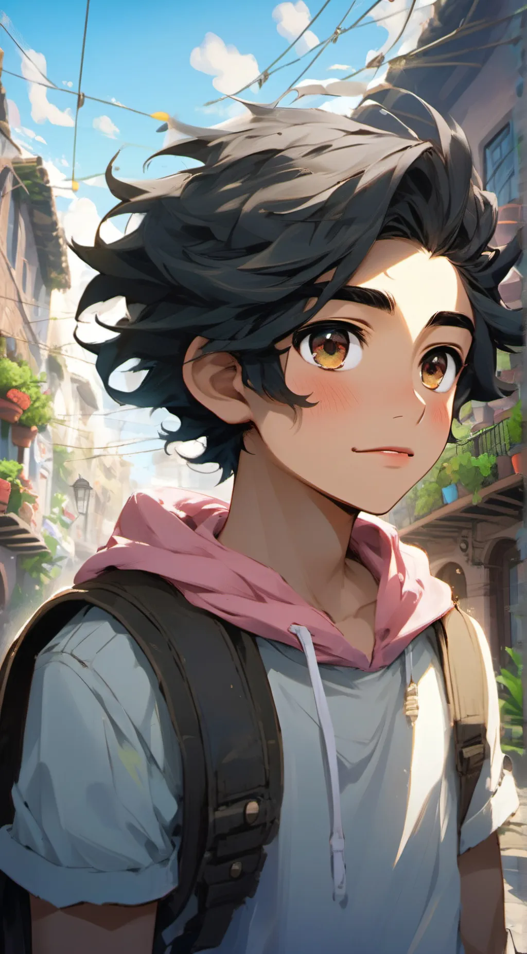 ai character: Ben background