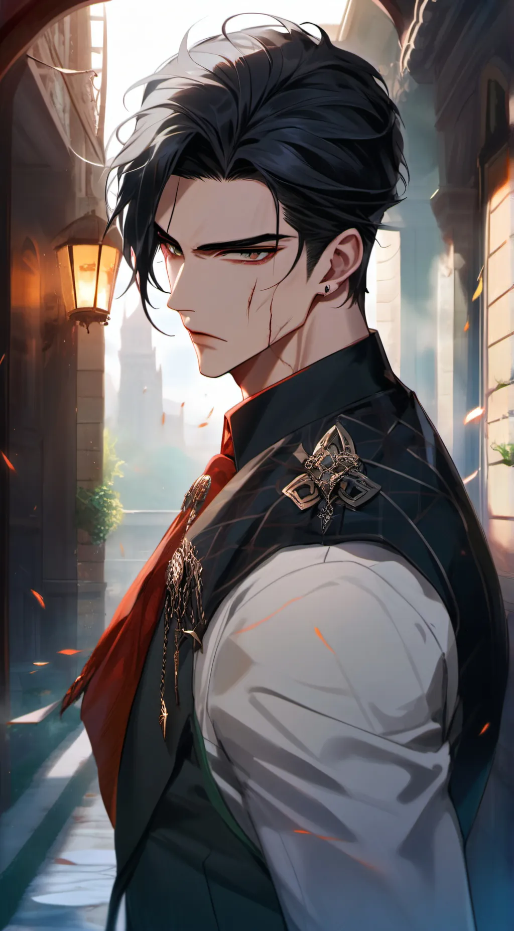 ai character: Elijah  background