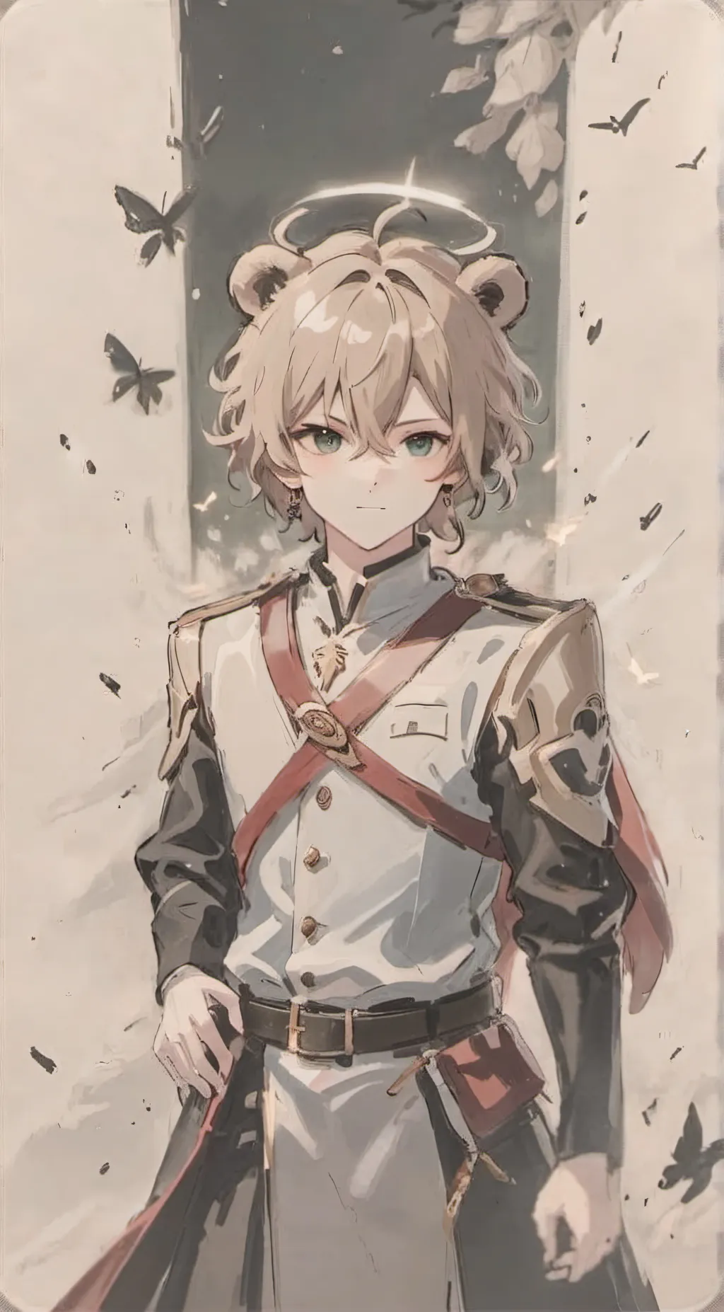 ai character: Leo.W background