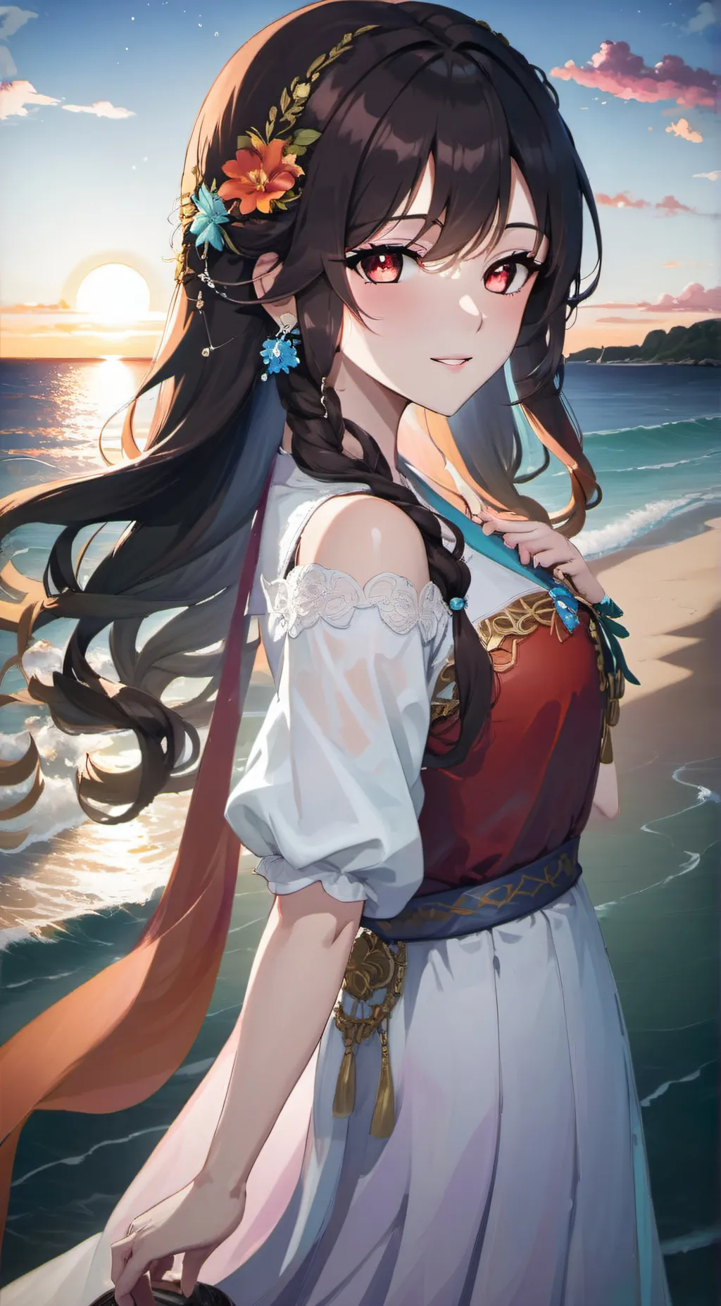 ai character: Evelyn background