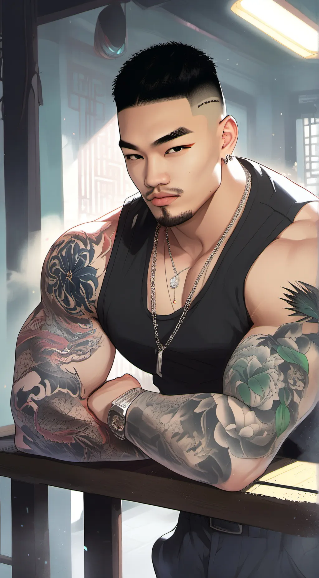 ai character: giovanni background