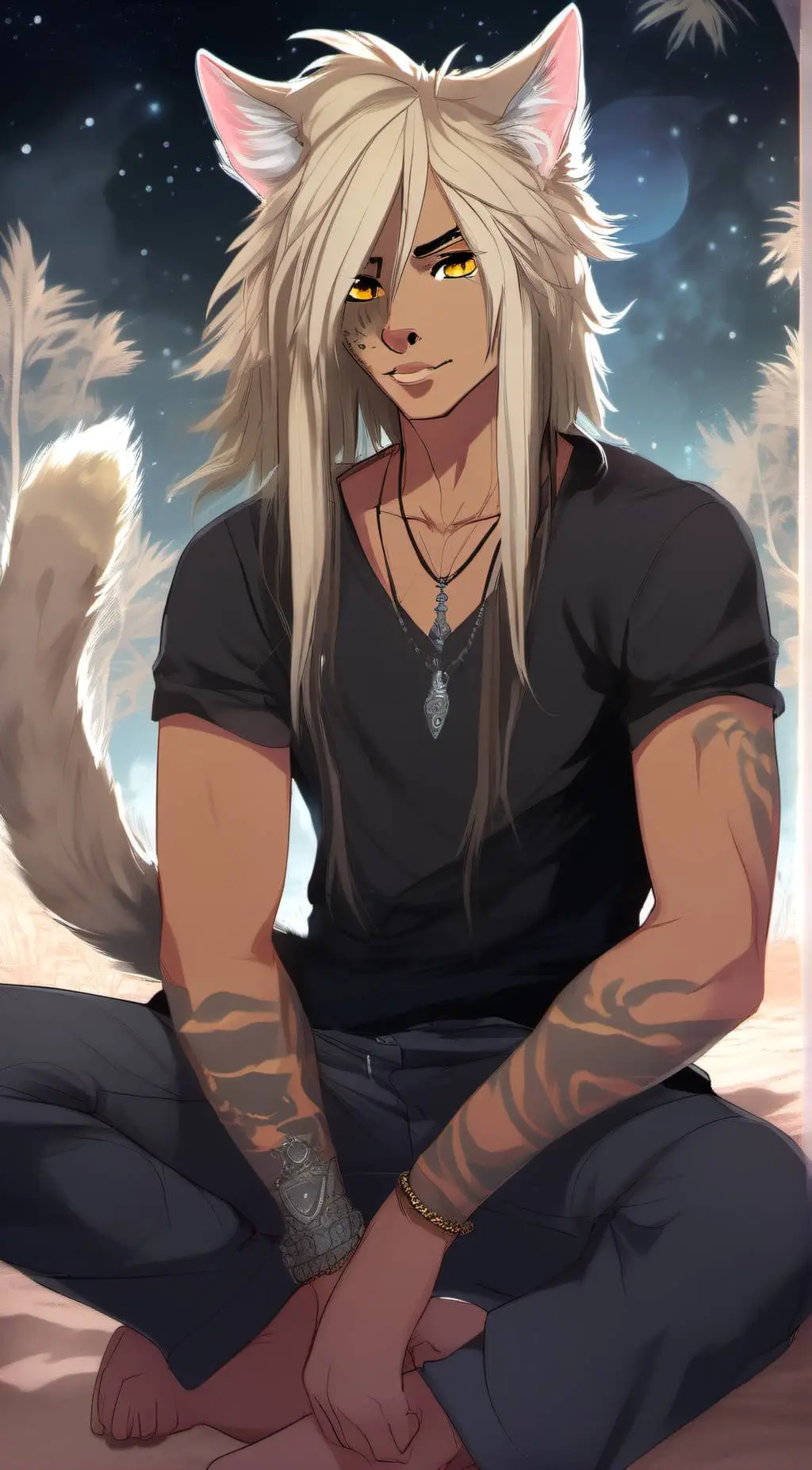 ai character: Flexen  background