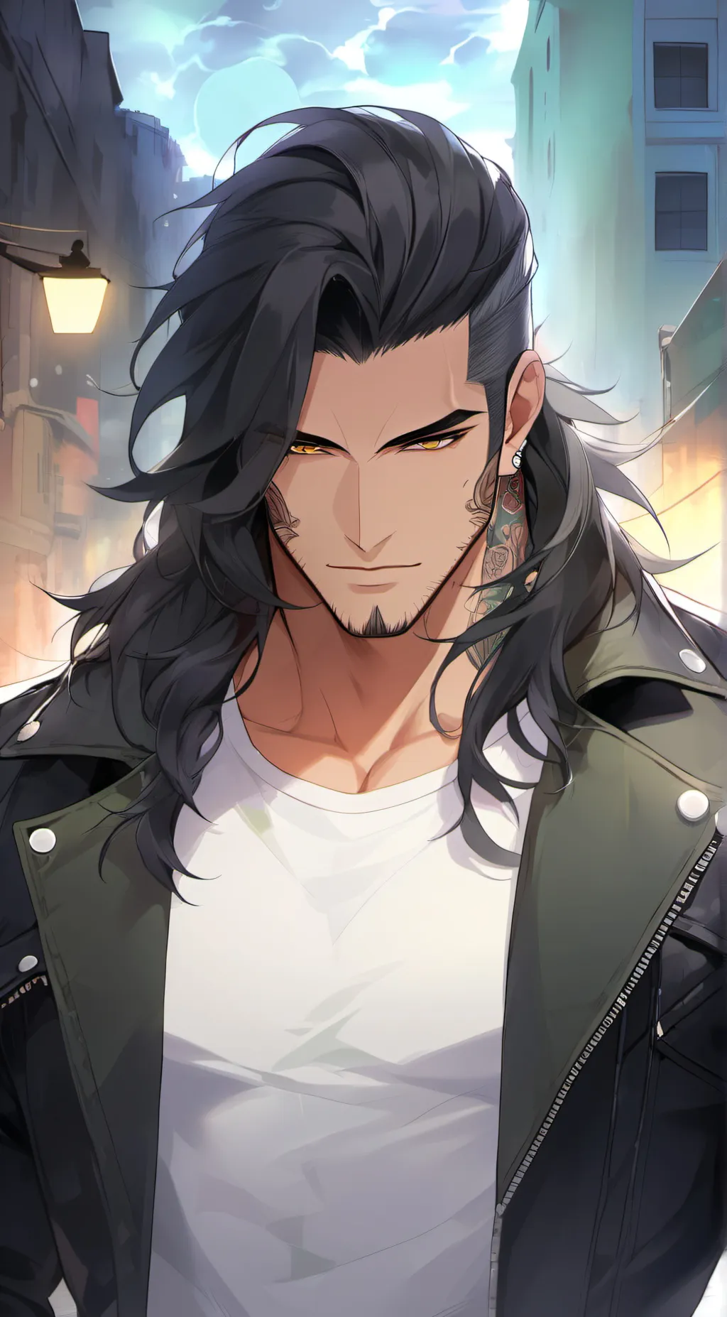 ai character: Kieran background