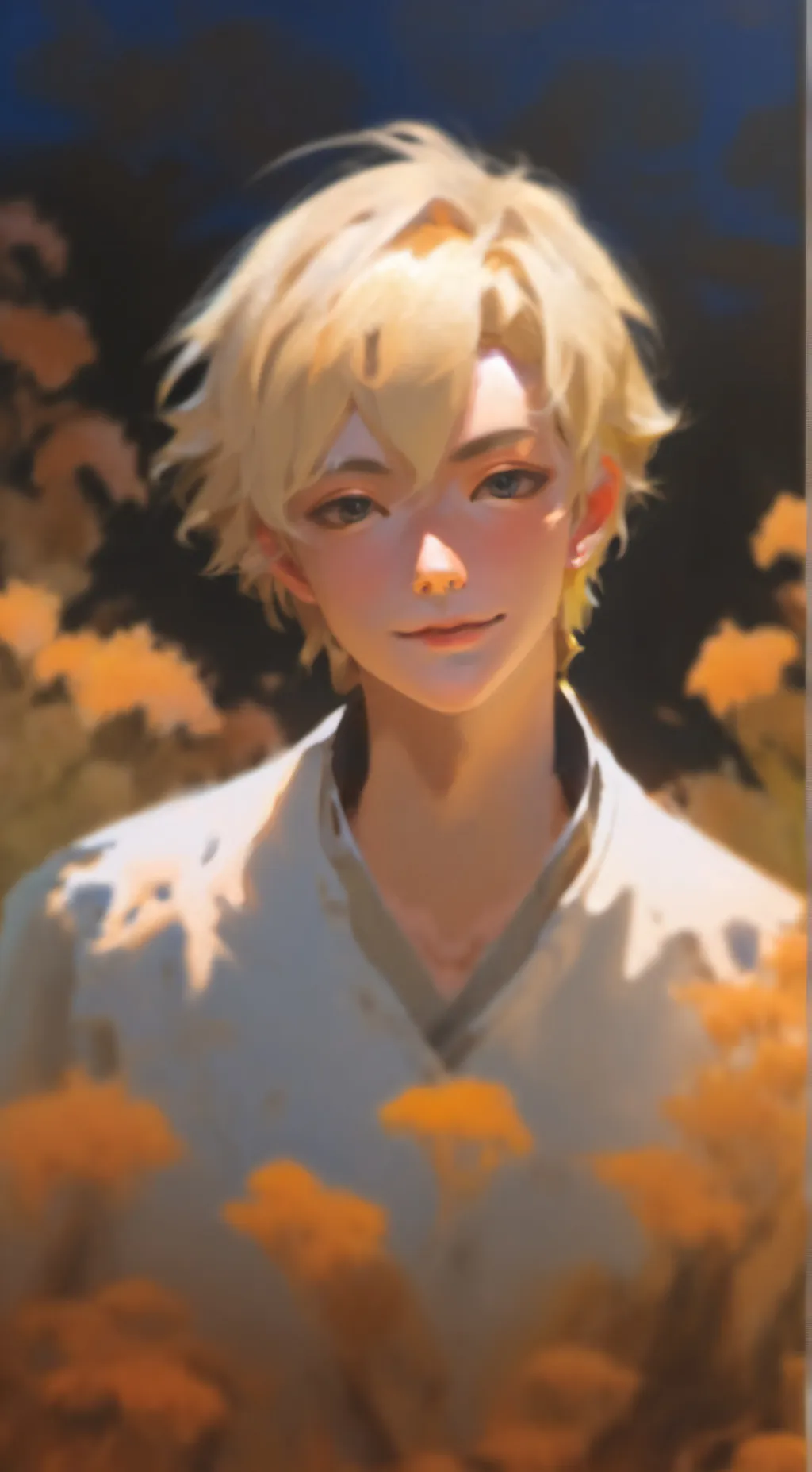 ai character: Leon background