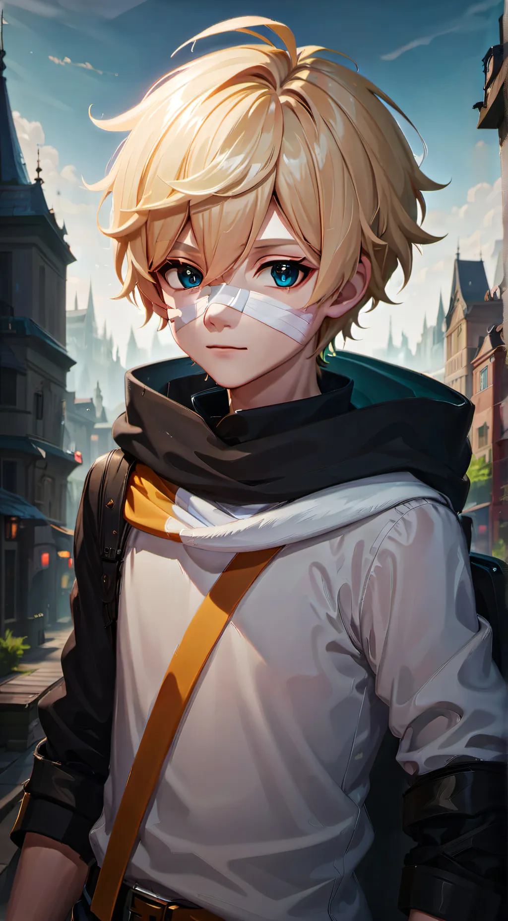 ai character: Ricky background