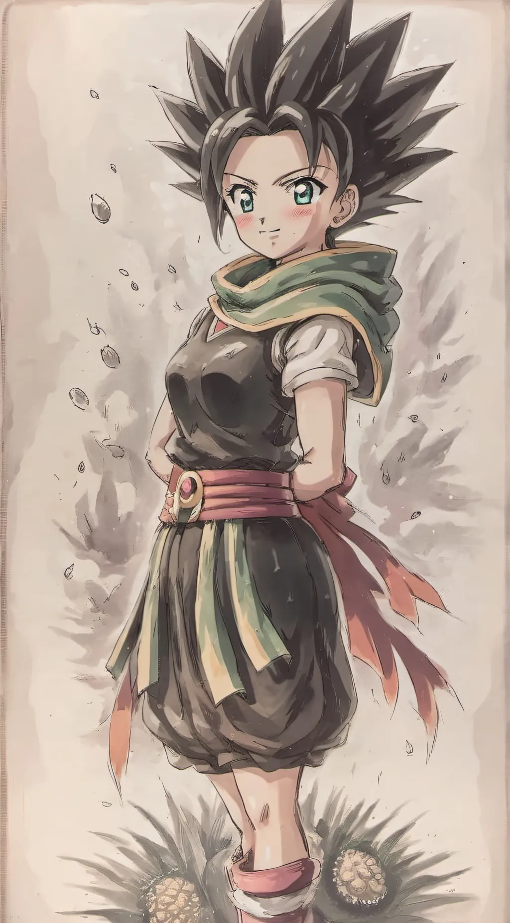 ai character: sus kefla  background