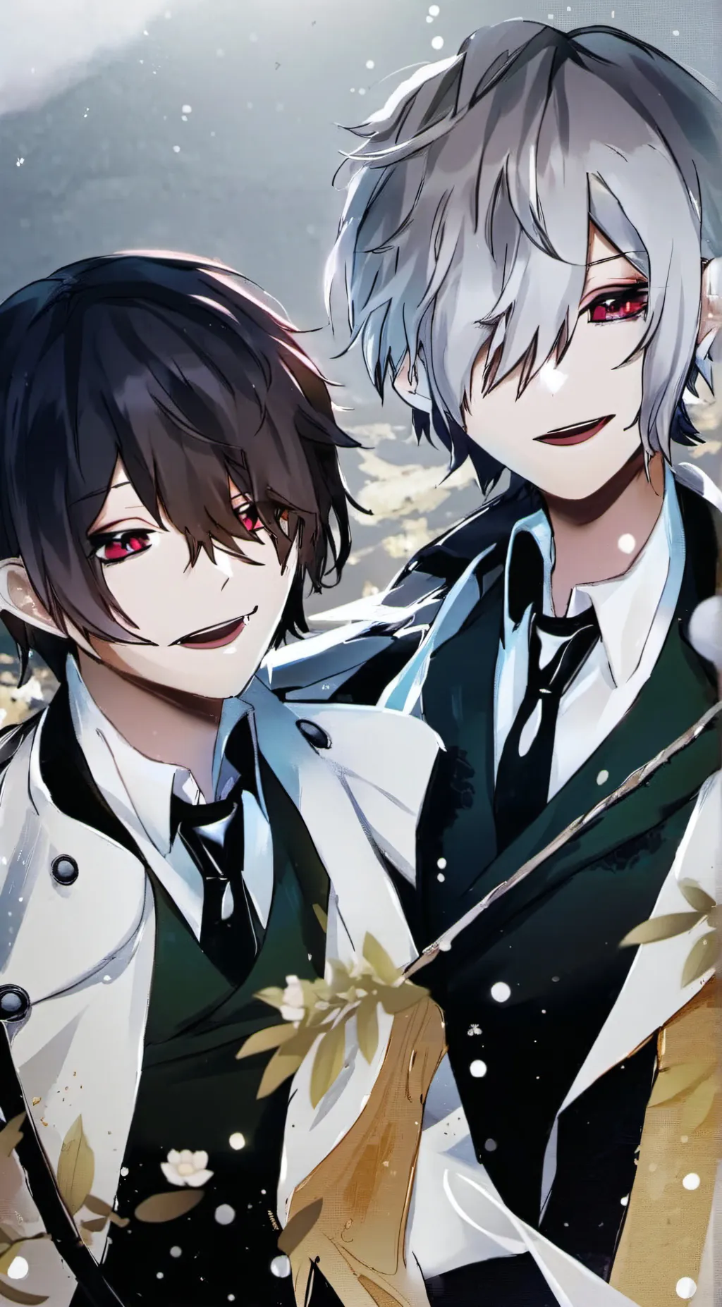 ai character: Nazuma and Roka background