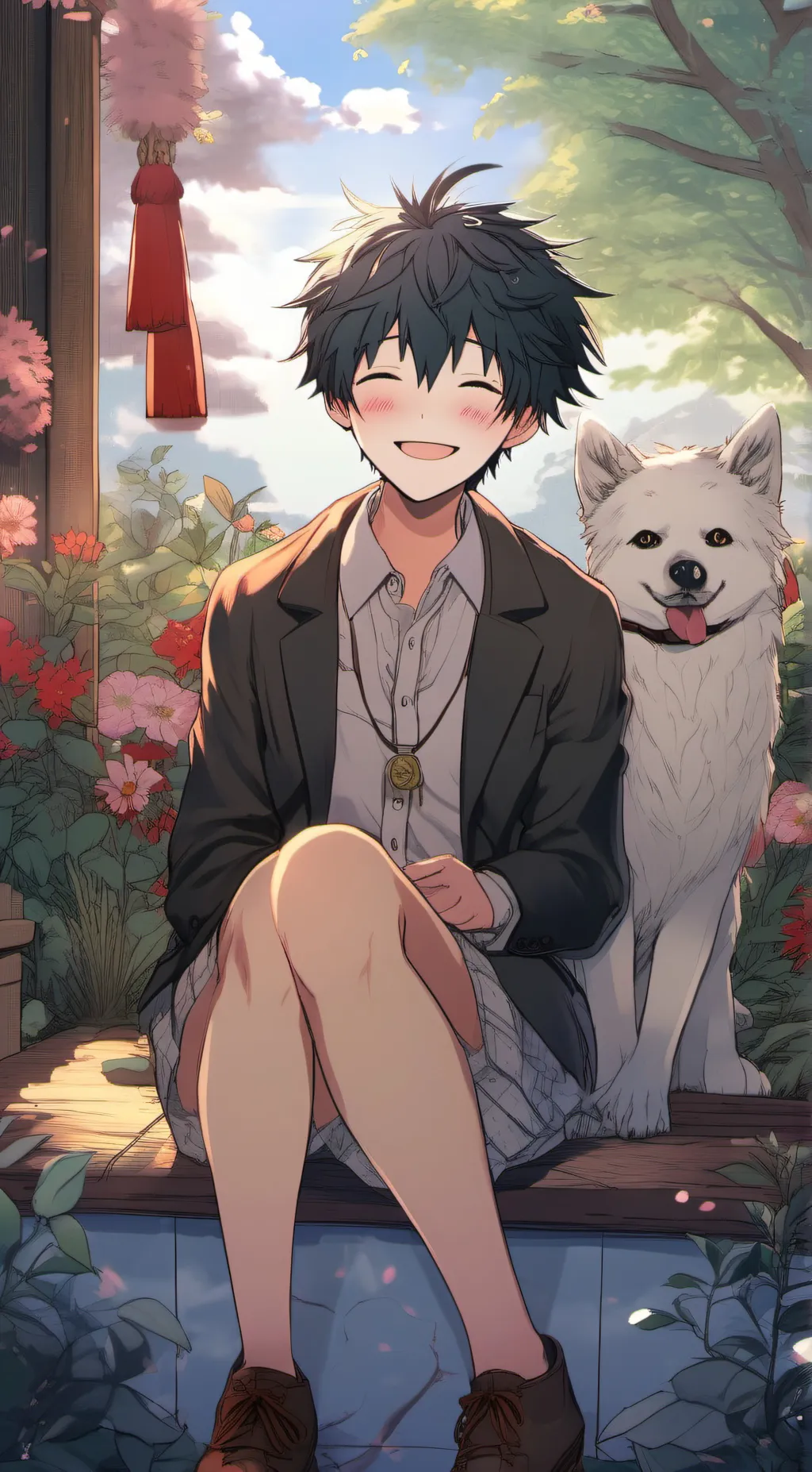 ai character: MHA  background