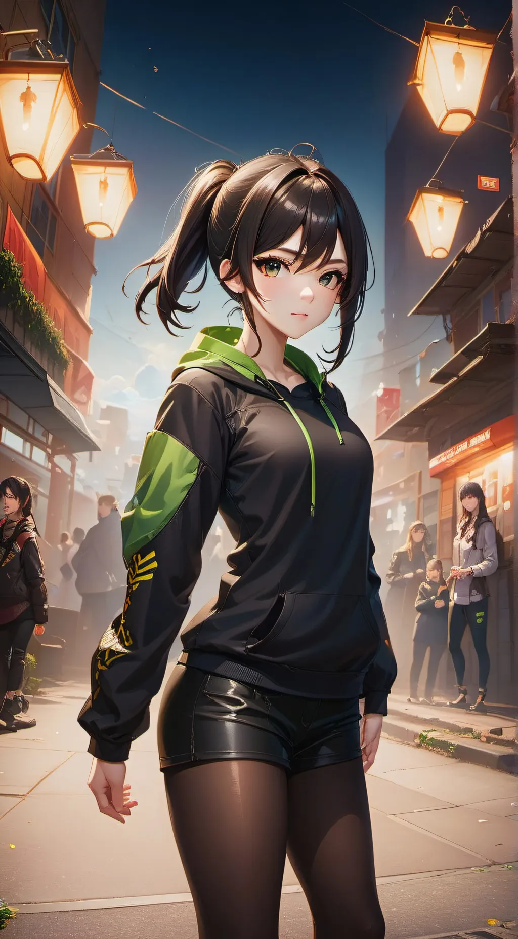 ai character: Alexis  background