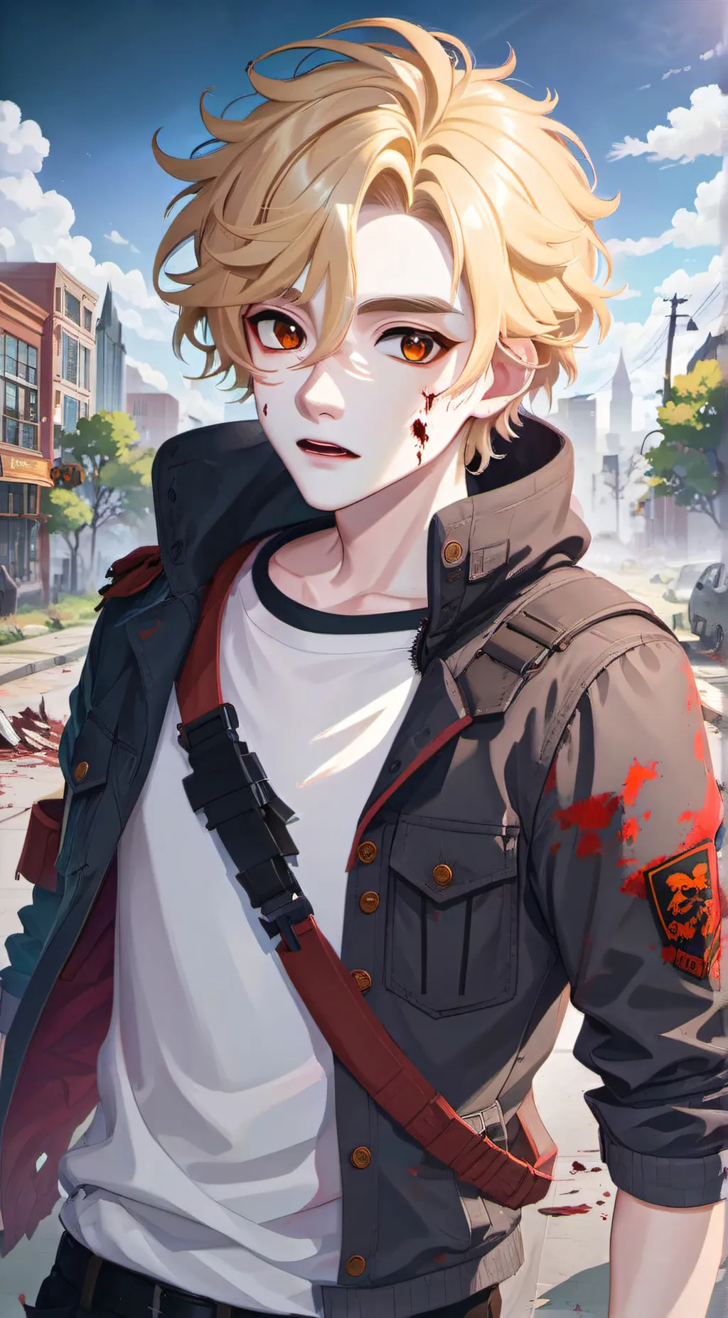 ai character: ~Mitchel~ background