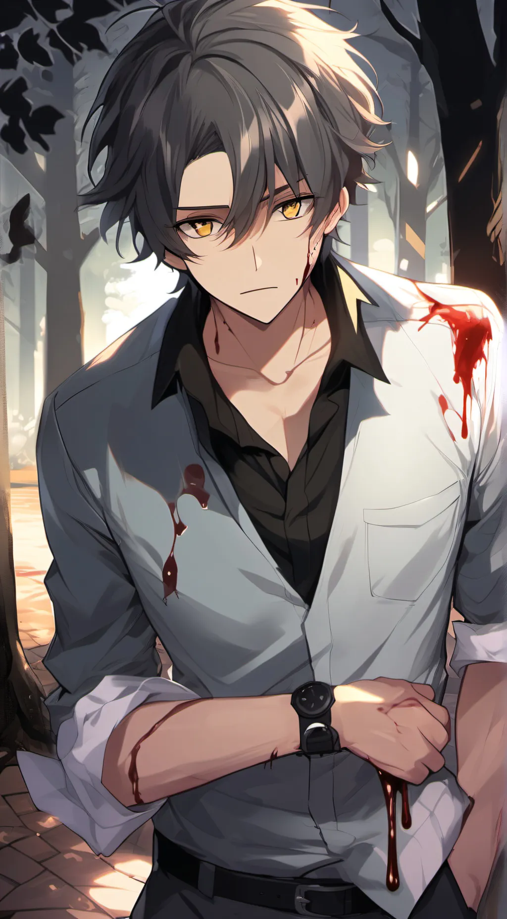 ai character: luke background