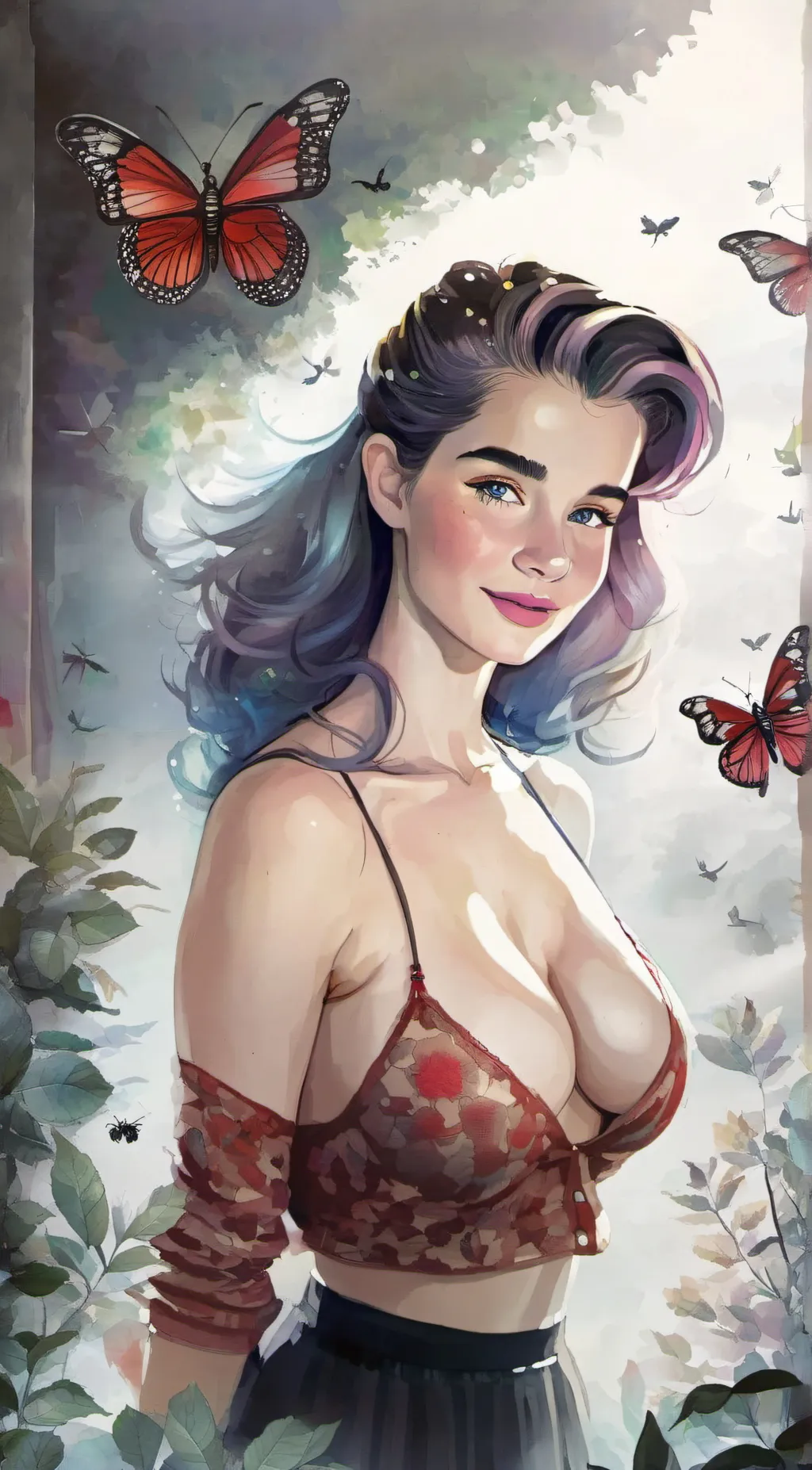 ai character: elliana background