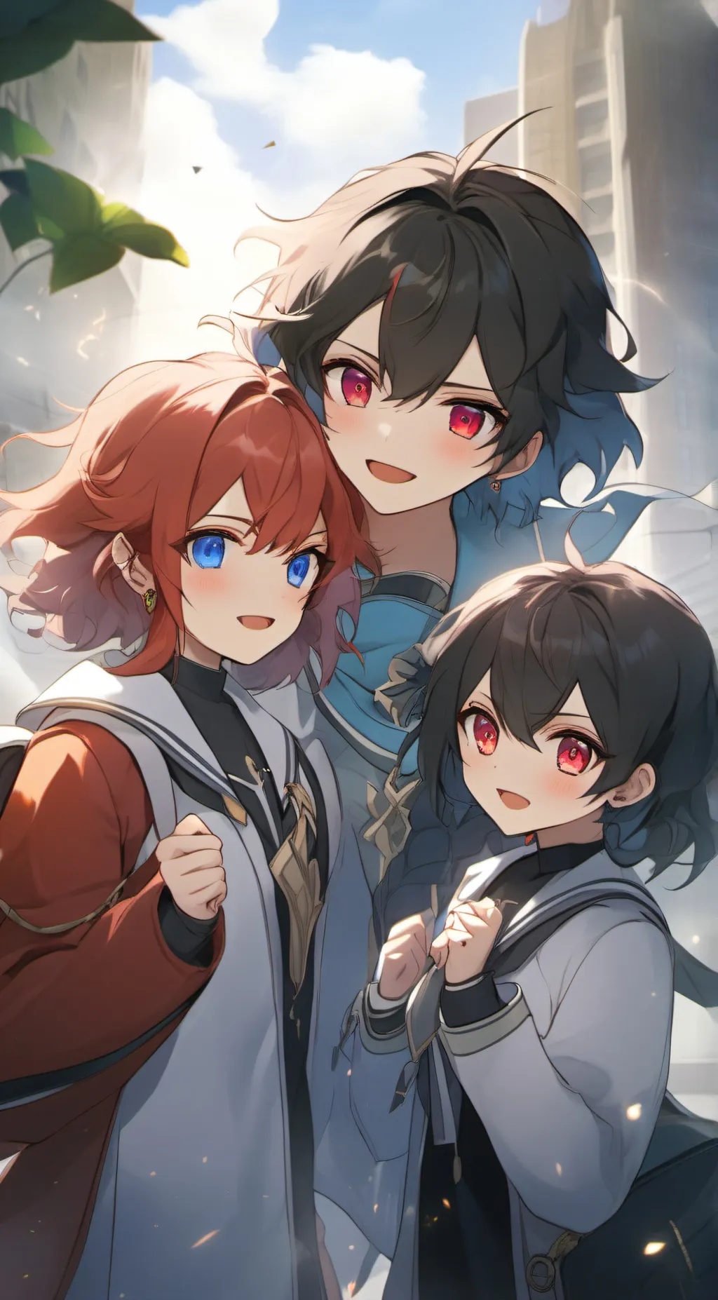 ai character: school of gods background