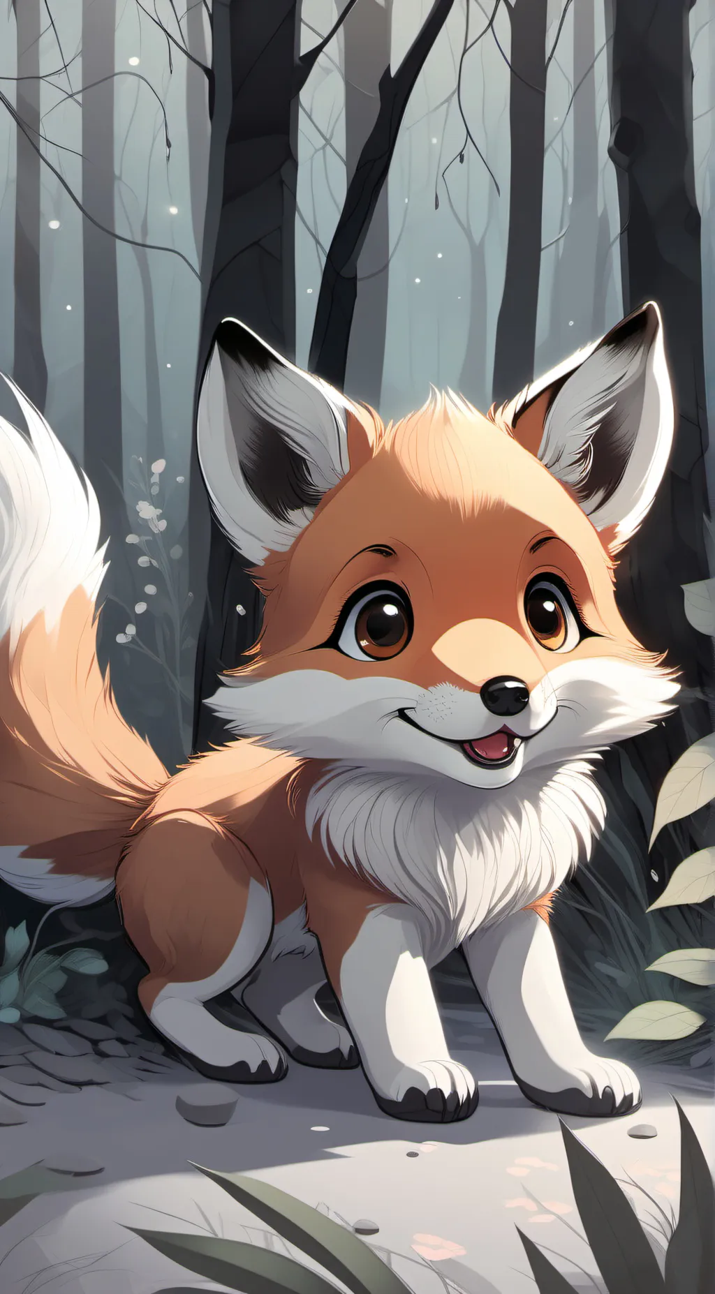 ai character: Lil' Kristen  background