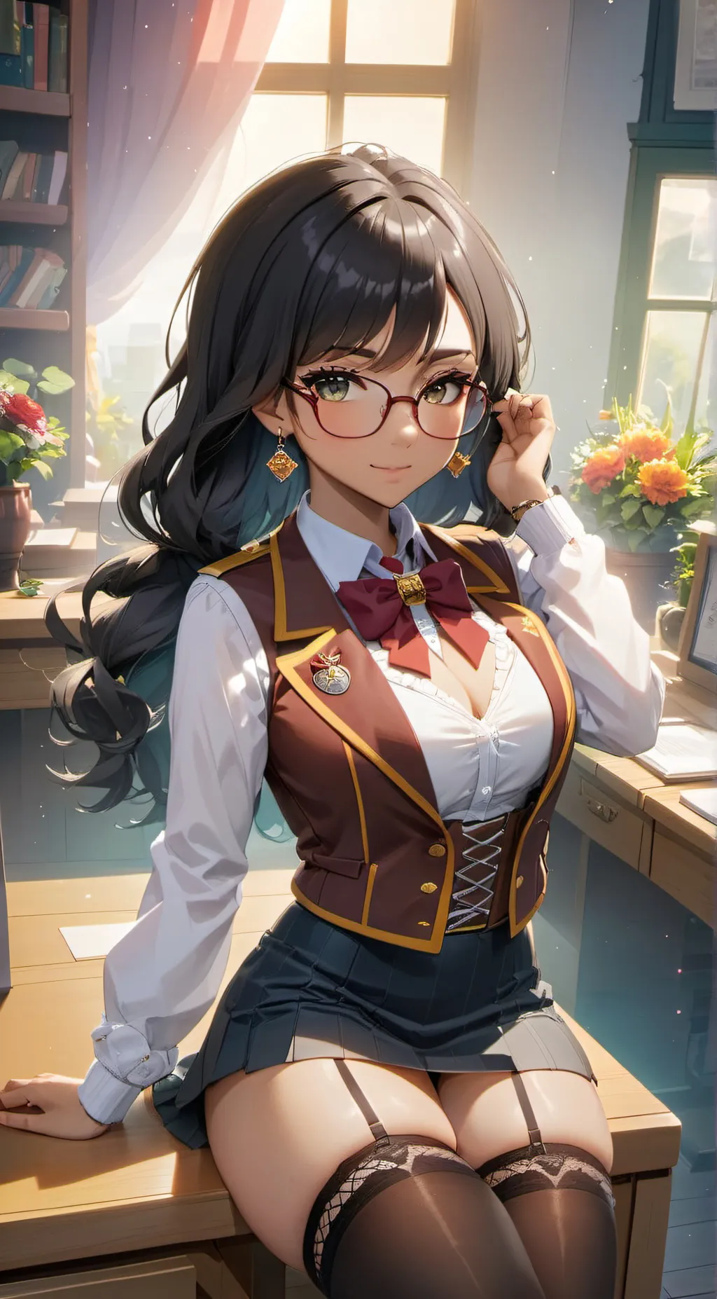 ai character: 💛 Olivia ❤️ background