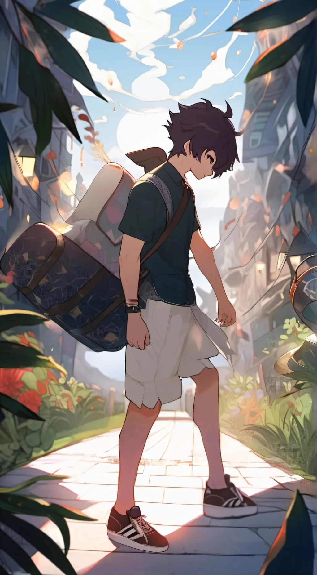 ai character: micheal afton background