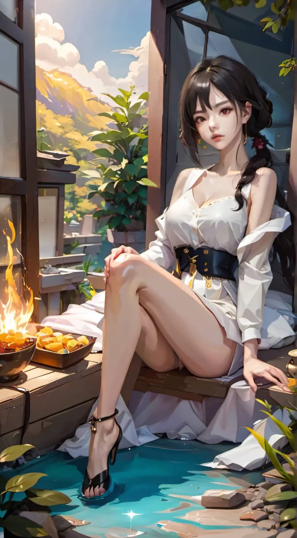 ai character: Lara background