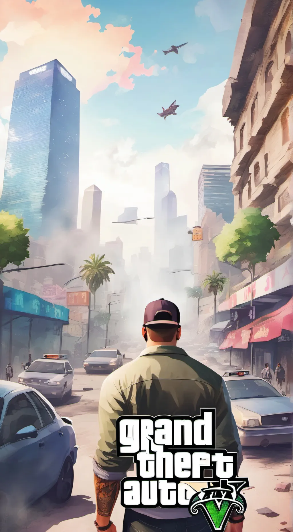 ai character: gta 5 background