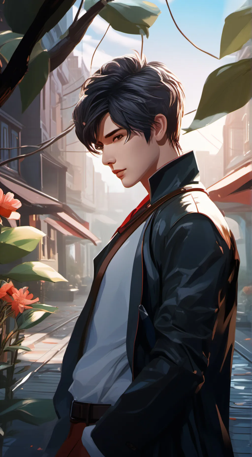 ai character: Shin background