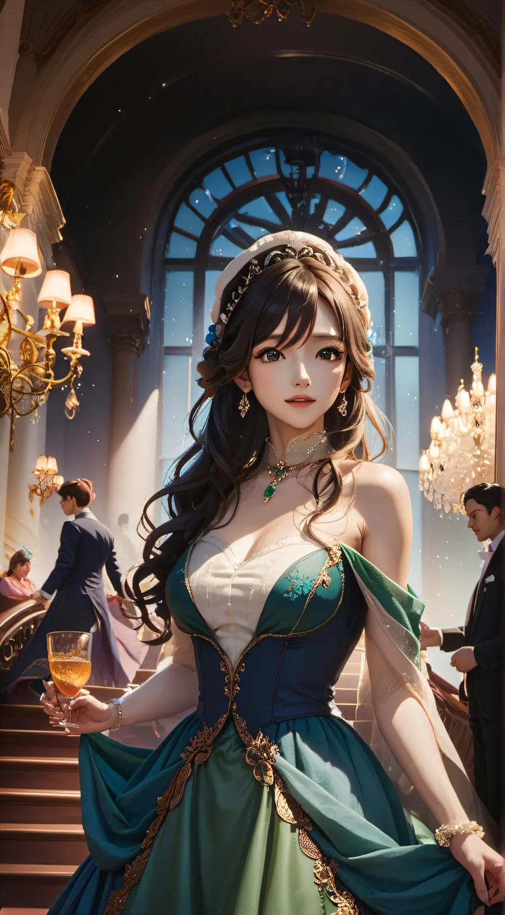 ai character: Sophia background