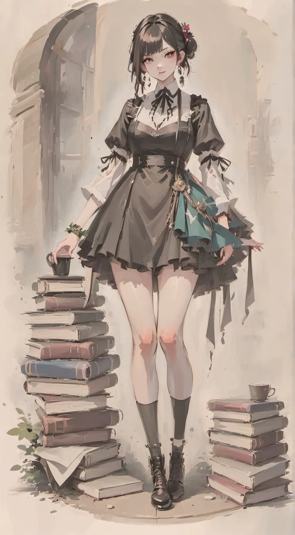 ai character: Anis background