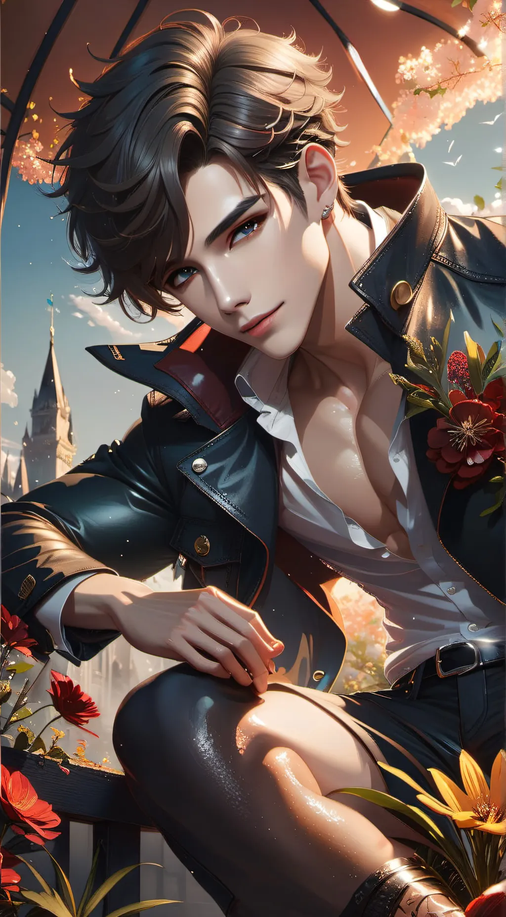 ai character: Felix  background