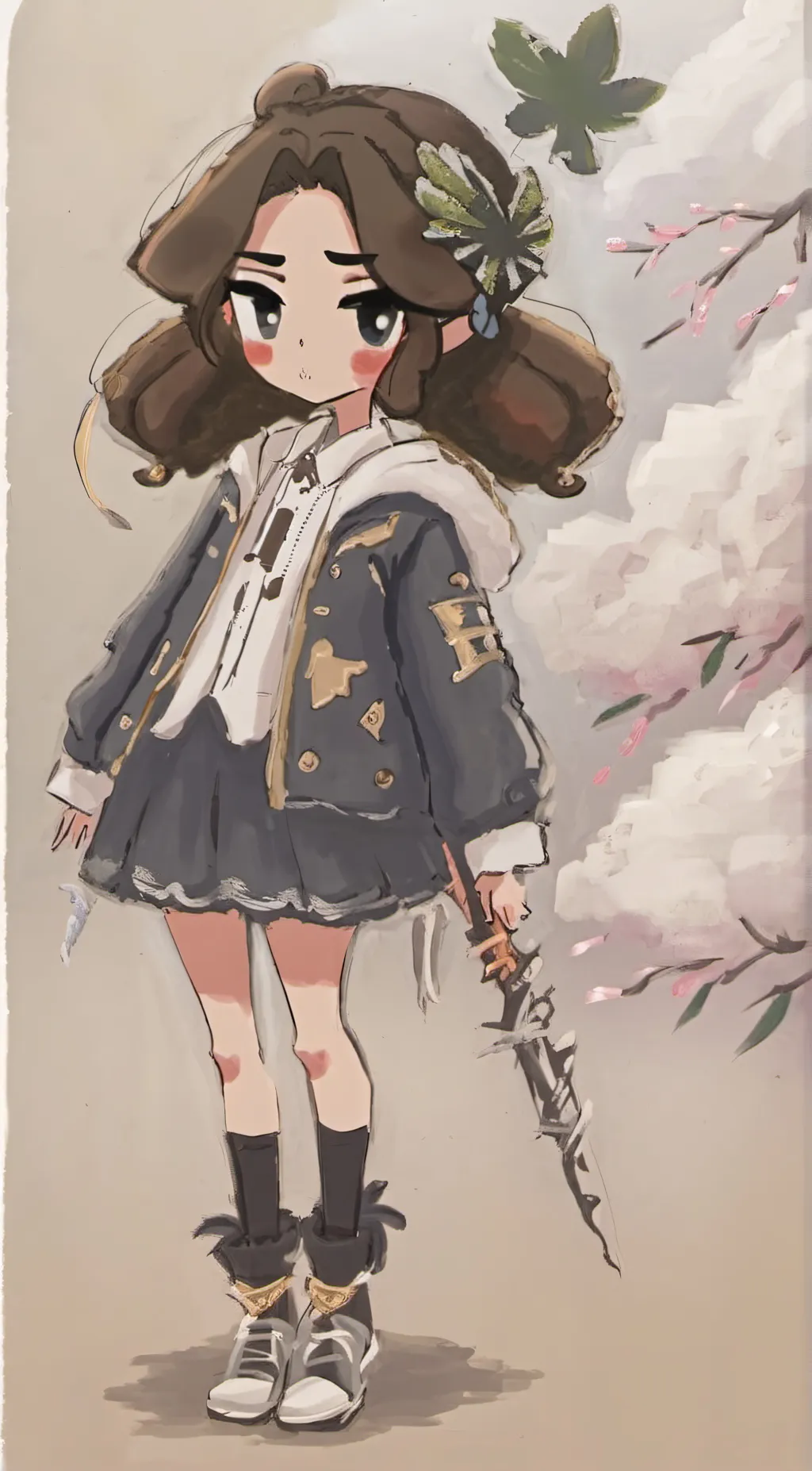 ai character: Elle background