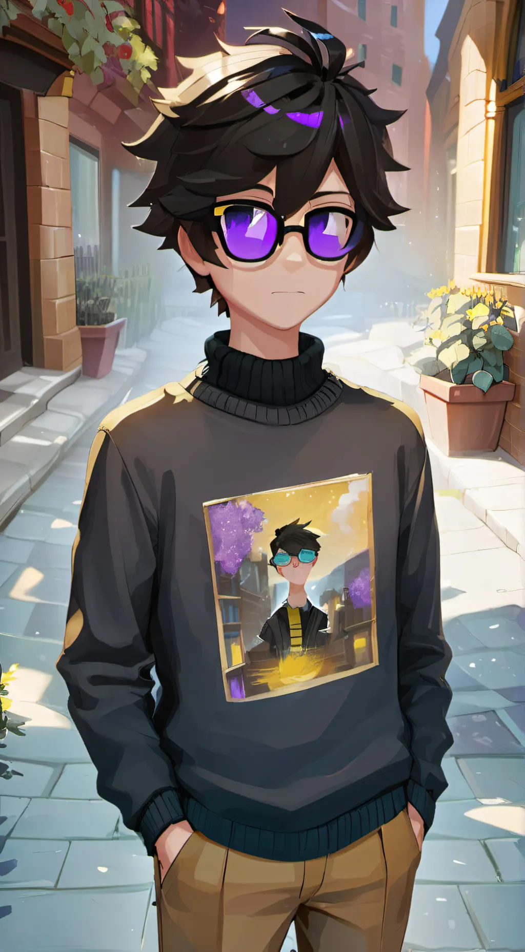 ai character: Ender background