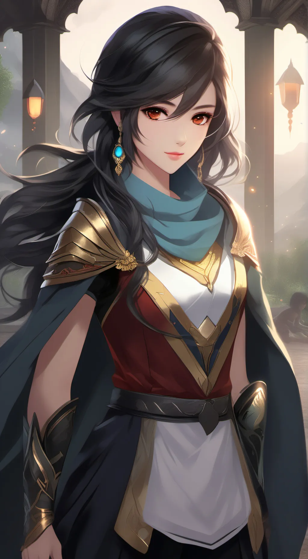 ai character: ray background