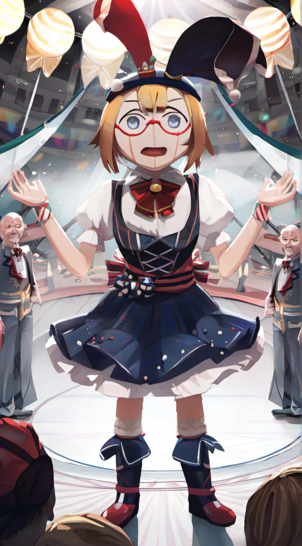 ai character: sarah background