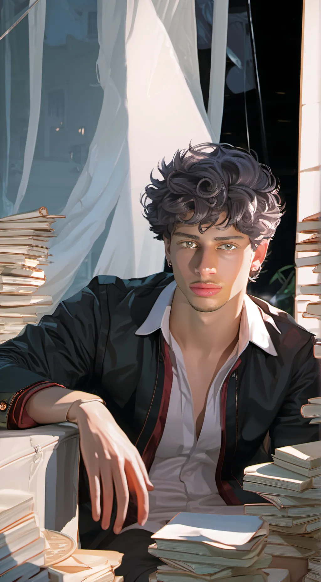 ai character: Jake background