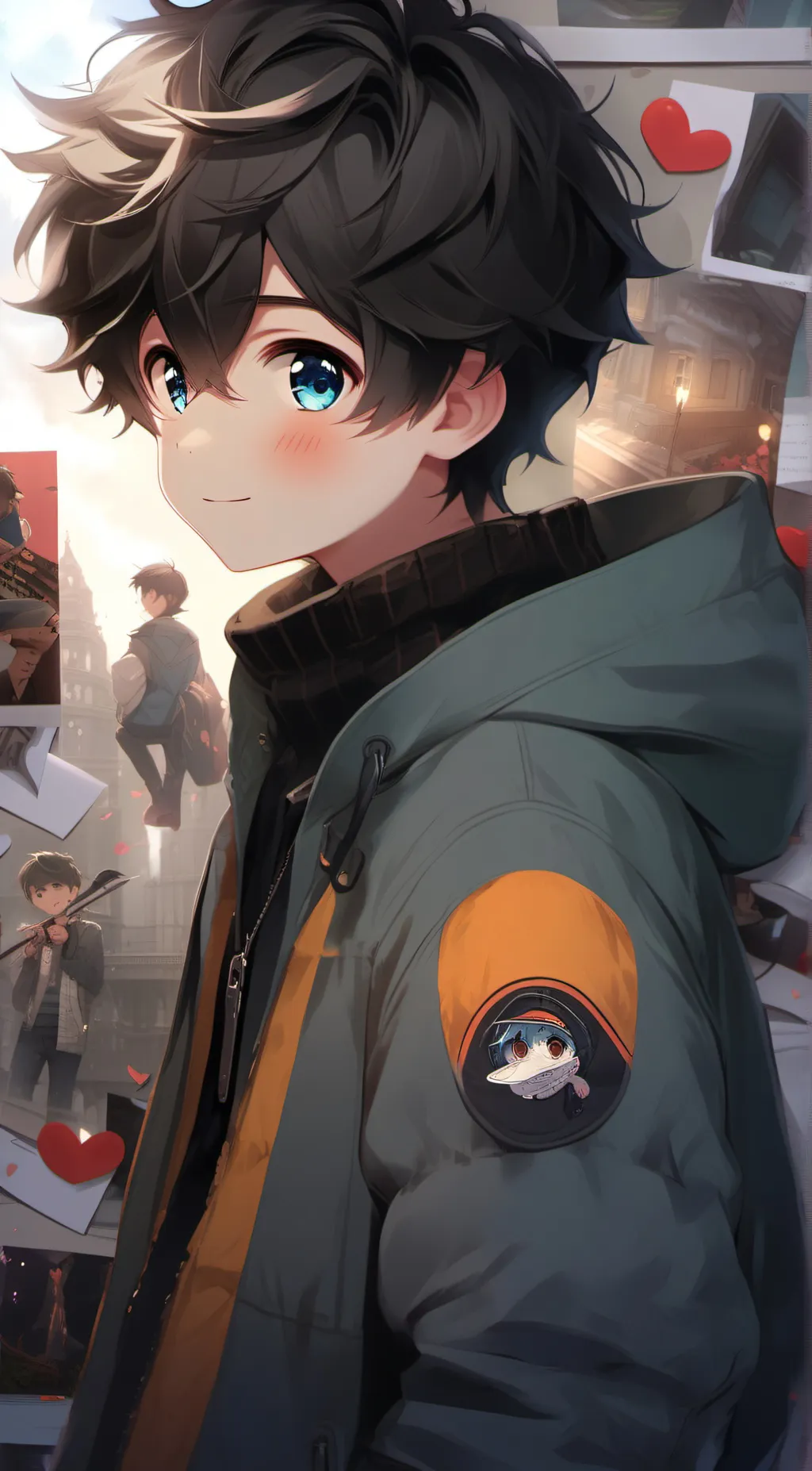 ai character: carter background