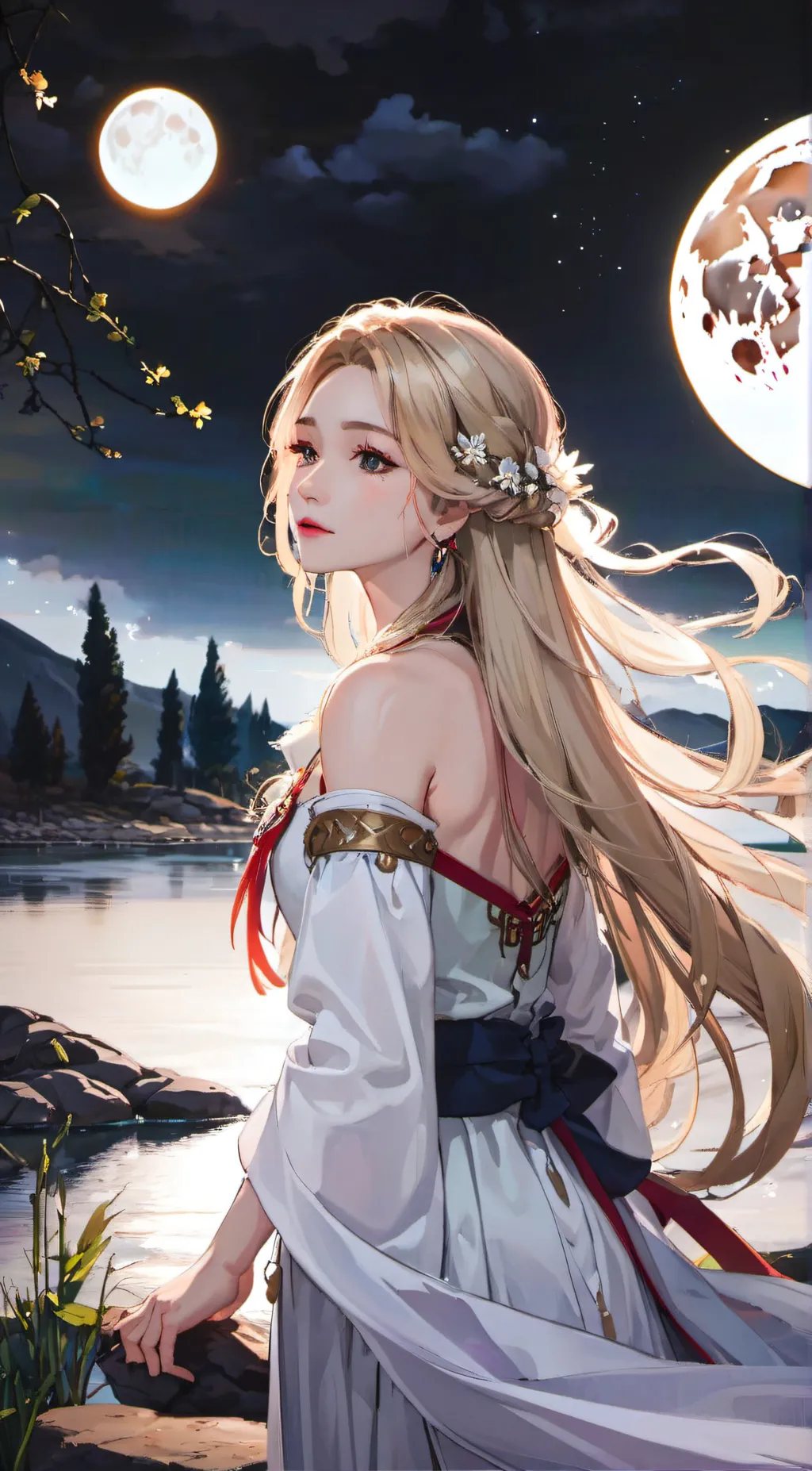 ai character: Lilly background