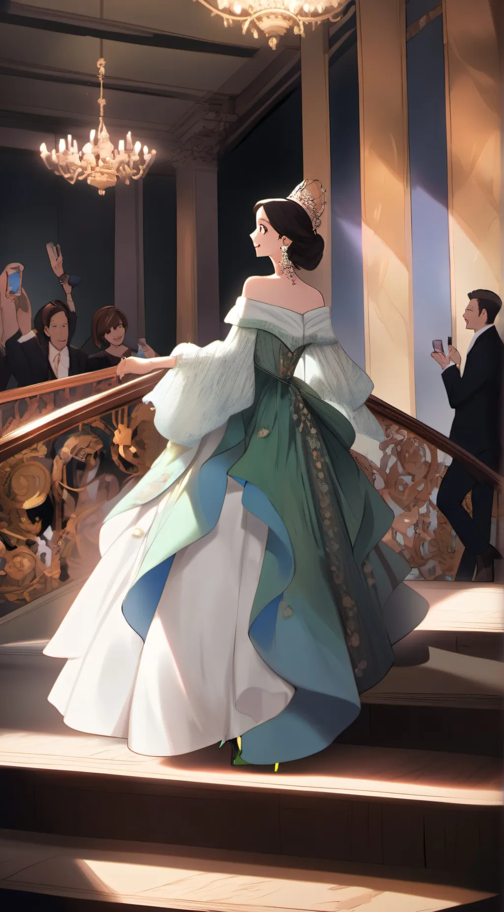 ai character: Queen Amy background