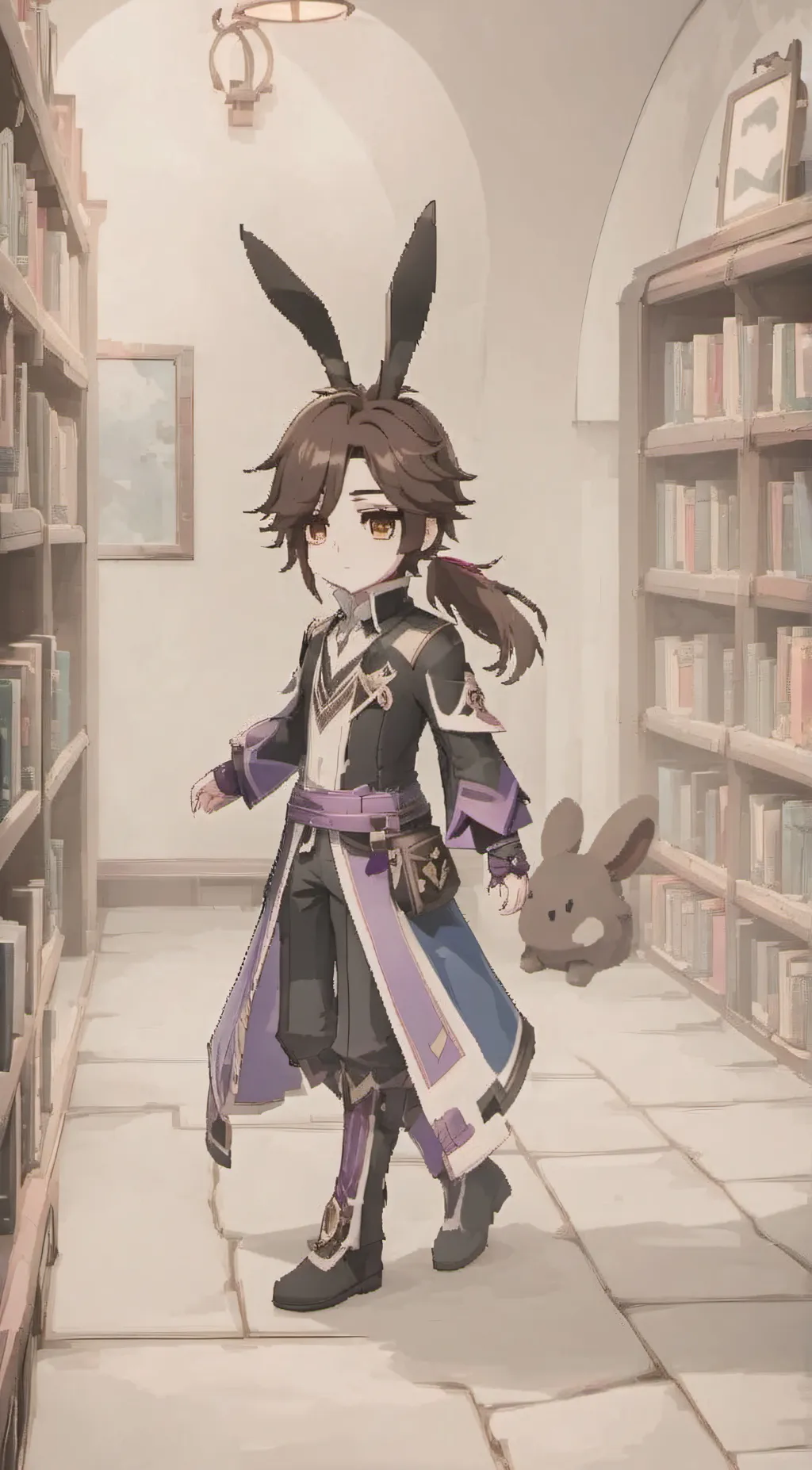 ai character: Vincent background