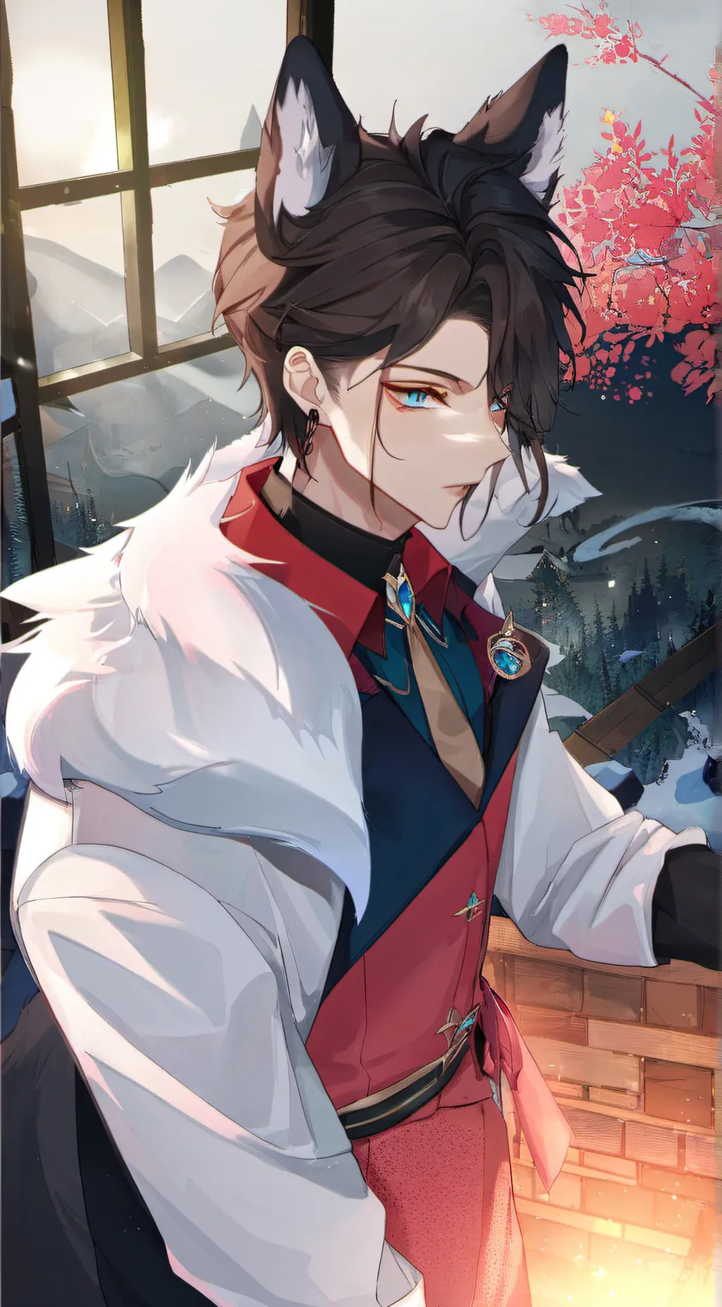 ai character: Leo background